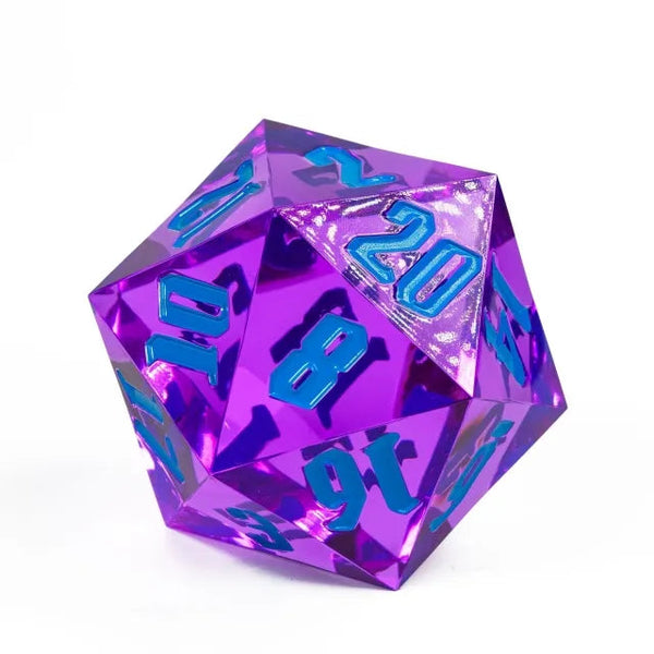 55mm Titan D20 - Sharp Edge Envy Purple