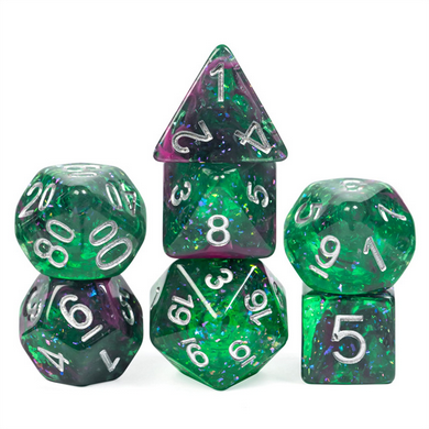 Glow Stick RPG Dice Set