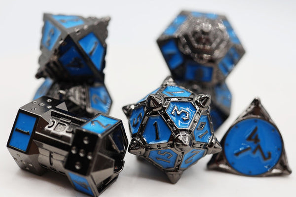 Dice 51: Kepler-452b - Metal RPG Dice Set