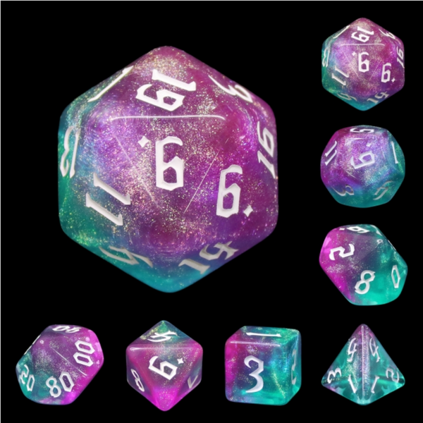 Magic Wand RPG Dice Set