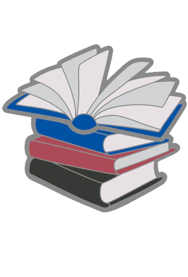 Pride Books Pin: Lesbian