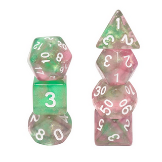 Glow in the Dark Rebirth RPG Dice Set