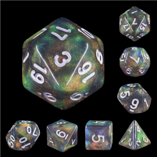 Night Wish RPG Dice Set