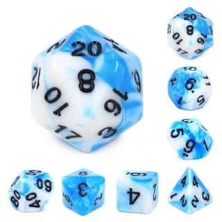 Cumulus Cloud RPG Dice Set