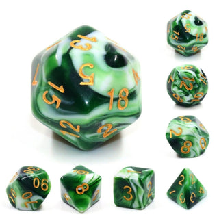 Jadeite RPG Dice Set