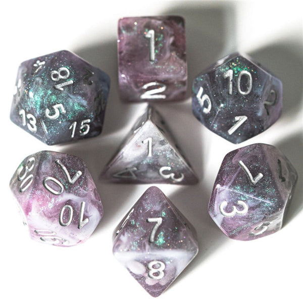 Aurora Borealis RPG Dice Set