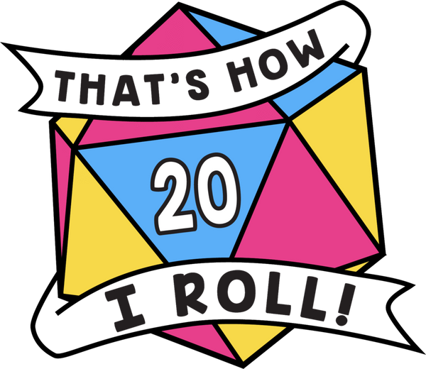 That's How I Roll Pride Pin - Pansexual
