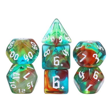 Wind Elves RPG Dice Set