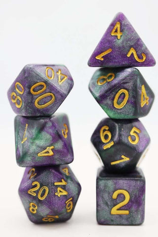 King Cake RPG Dice Set