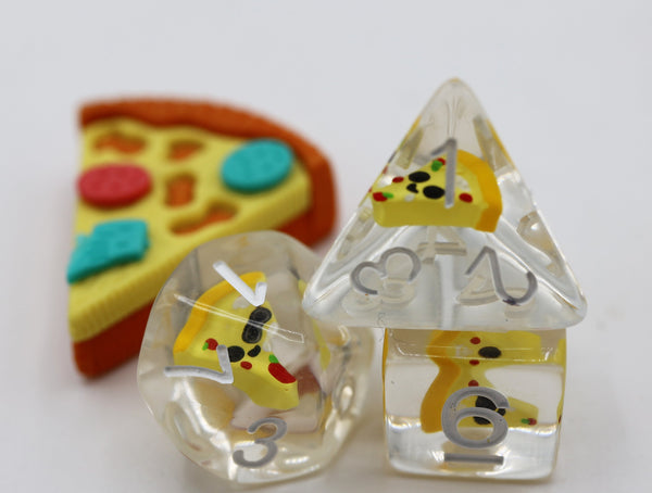 Pizza RPG Dice Set