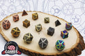 Alchemist Metals RPG Dice Set: Gold