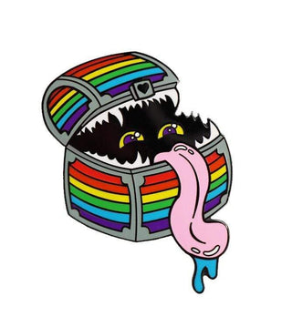 Enamel Mimic Pride Pin - Rainbow